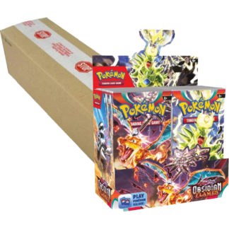 Pokémon Scarlet & Violet Obsidian Flames Booster Box Case